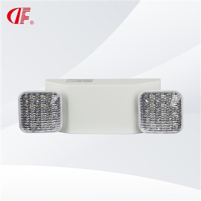 DF-1 Đèn LED khẩn cấp hai đầu, Pin dự phòng, Biển báo thoát hiểm Combo UL, 6-Gói